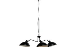 Futura Taklampa 95cm 3-arm Mattsvart