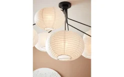 Galaxy Taklampa 125cm 7L Svart/Vit