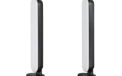Game Bordslampa LED 2 kpl svart RGB