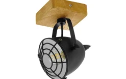 Gatebeck Takspotlight 11cm Trä/Svart