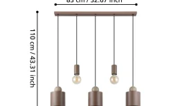 Gazzola Taklampa 51cm Brun