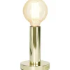 Glans Bordslampa 17cm E27 Mässing