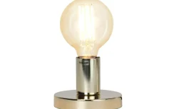 Glans Bordslampa 8,5cm E27 Mässing