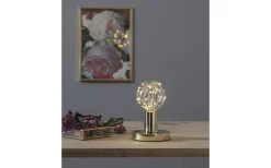 Glans Bordslampa 8,5cm E27 Mässing