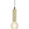 Glans Pendel E27 3,5m kabel Mässing