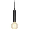 Glans Pendel E27 3,5m kabel Svart