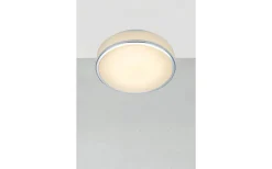 Global Plafond 22cm LED Vit/Krom IP44