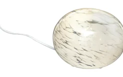 Globus Bordslampa 13cm Vit Prickig