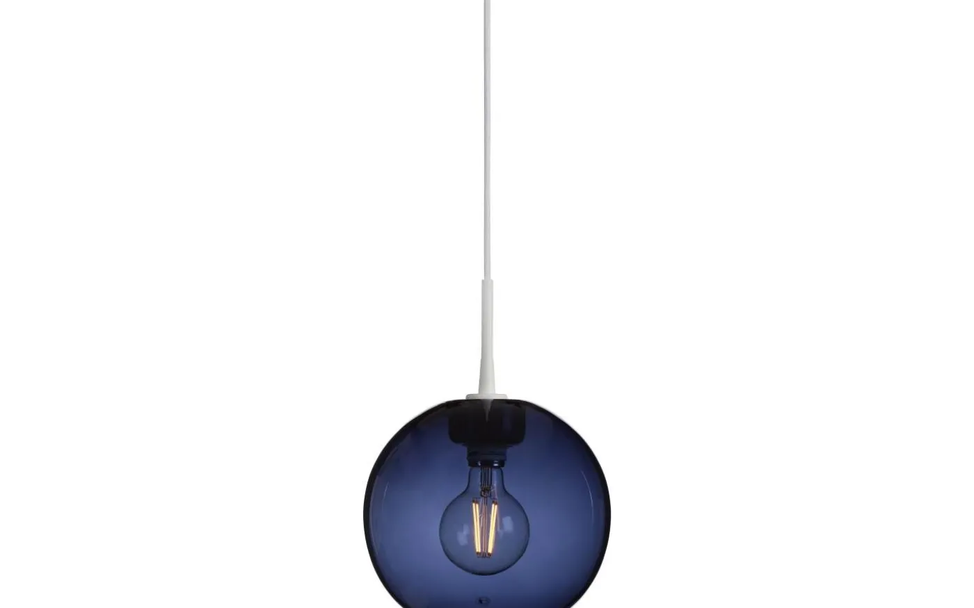 Gloria Blått Glas Ø26cm