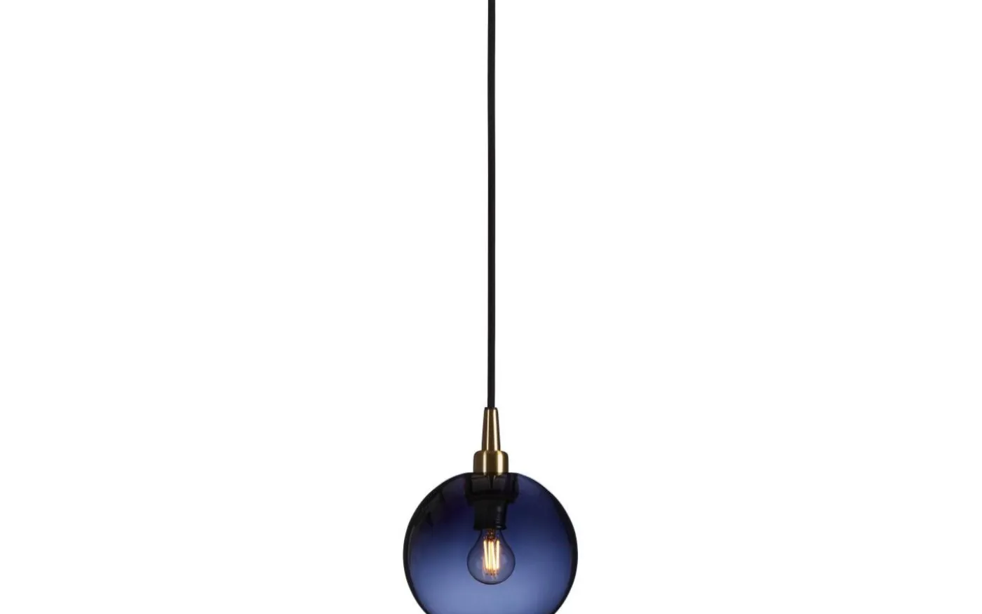 Gloria Blått Glas Ø16cm