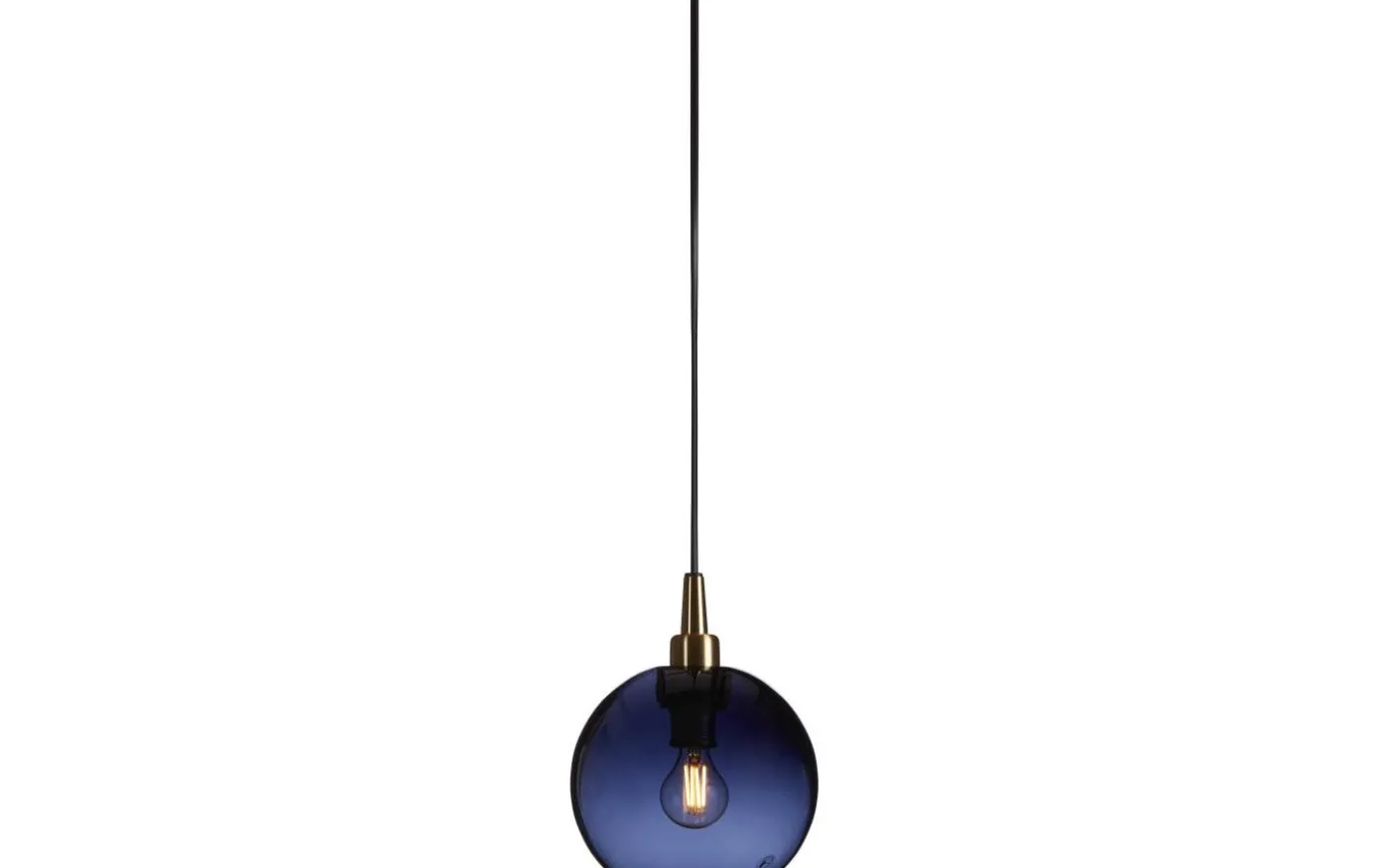 Gloria Blått Glas Ø16cm