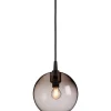 Gloria Fönsterlampa Ø19cm Svart/Smoke