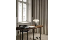 Glossy Grey Bordslampa 32cm