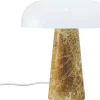 Glossy Mini Bordslampa 24cm Beige