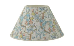 Golden Lily Lampskärm Ø50cm Teal William Morris
