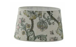 Golden Lily Oval Lampskärm 25cm Embroidery Linen Blush William Morris