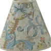 Golden Lily Toppringsskärm Ø22cm Teal William Morris