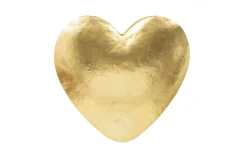 Goldy Vägglampa Hjärta 24cm Guld