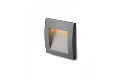 Gordiq S Vägglampa LED Mörkgrå
