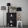 Grace Lampfot 41cm Svart