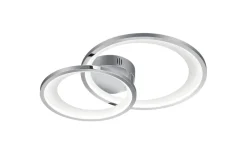Granada Plafond LED 2-delad 59cm krom