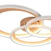 Granada Plafond LED 3-delad 71cm kaffe