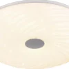 Gravity Plafond LED 37cm vit/krom