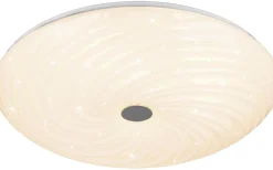 Gravity Plafond LED 57cm vit/krom