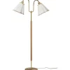 Gripsholm Golvfot 148cm Mässing/Bok
