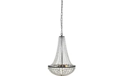 Gränsö Kristallkrona Svart 40 cm