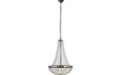 Gränsö Kristallkrona Svart 40 cm