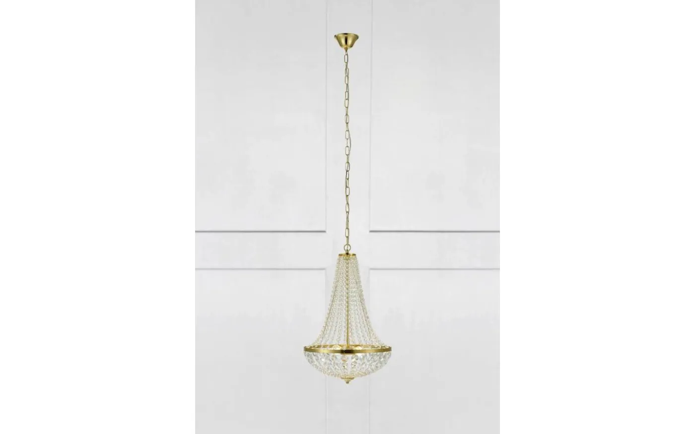 Gränsö Krona 2L 40cm Borstad Mässing/Mc