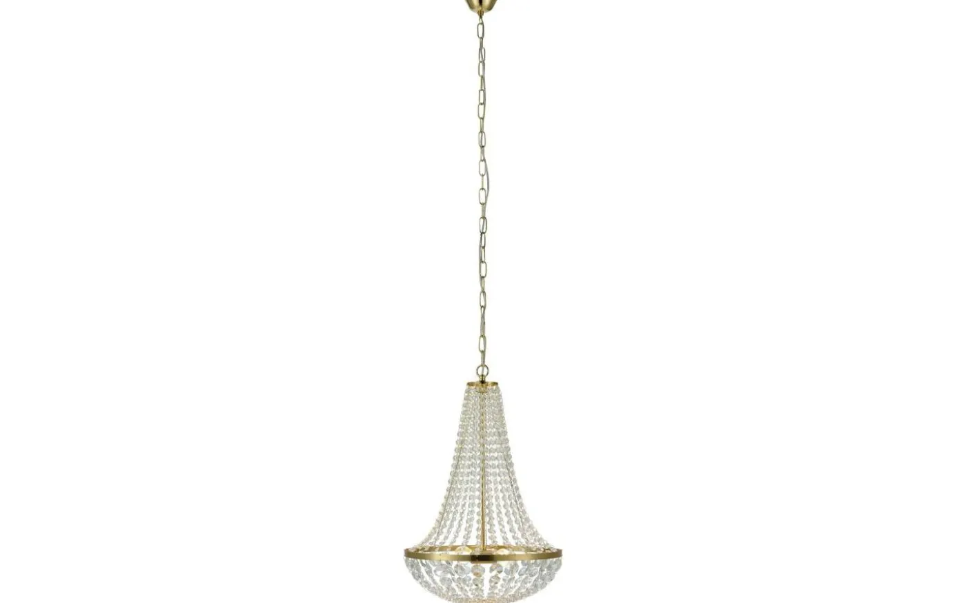 Gränsö Krona 2L 40cm Borstad Mässing/Mc