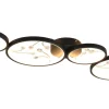 Groovy Plafond LED 4-delad matt svart/guld