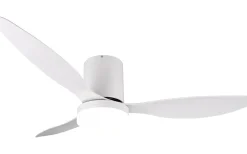 Göteborg Takfläkt 132cm LED matt vit