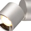 Guayana Spotlight 1-dels GU10 borstad aluminium