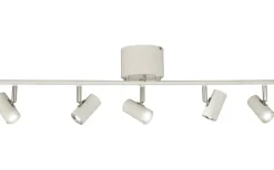 Gusto Takspotlight 80cm LED 5x5W 3000K Vit/Krom