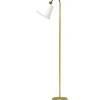Haga Golvfot 1L 140cm Mässing