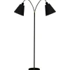 Haga Golvfot 2L 140cm Svart