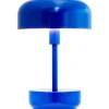 Haipot Uppladdningsbar Bordslampa 26cm LED 3000K 3W Blå IP44
