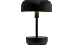 Haipot Uppladdningsbar Bordslampa 26cm LED 3000K 3W Svart IP44