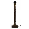 Hampton Lampfot 36cm Aged Wood