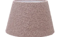 Hanna Lampskärm Ø19cm Bouclé Rosa