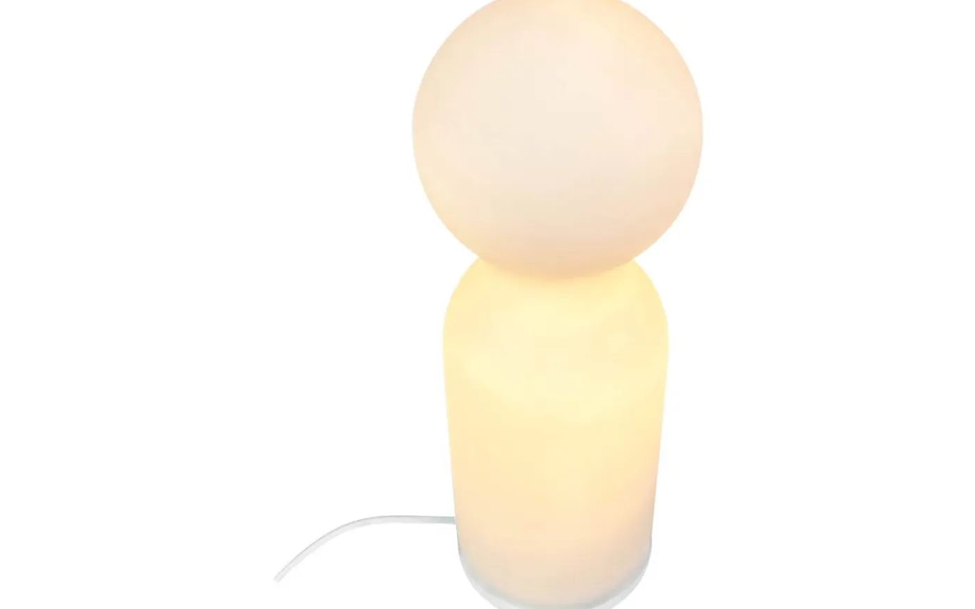 Harper Bordslampa 35cm Opalvit