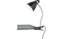 Harvey Klämlampa E27 mattsvart