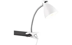 Harvey Klämlampa E27 mattvit