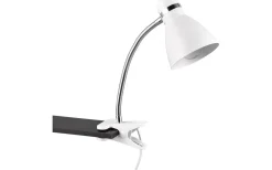 Harvey Klämlampa E27 mattvit