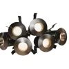 Heatspot G2 Kit Bastu 2700K 6x0,4W Borstad Stål IP44