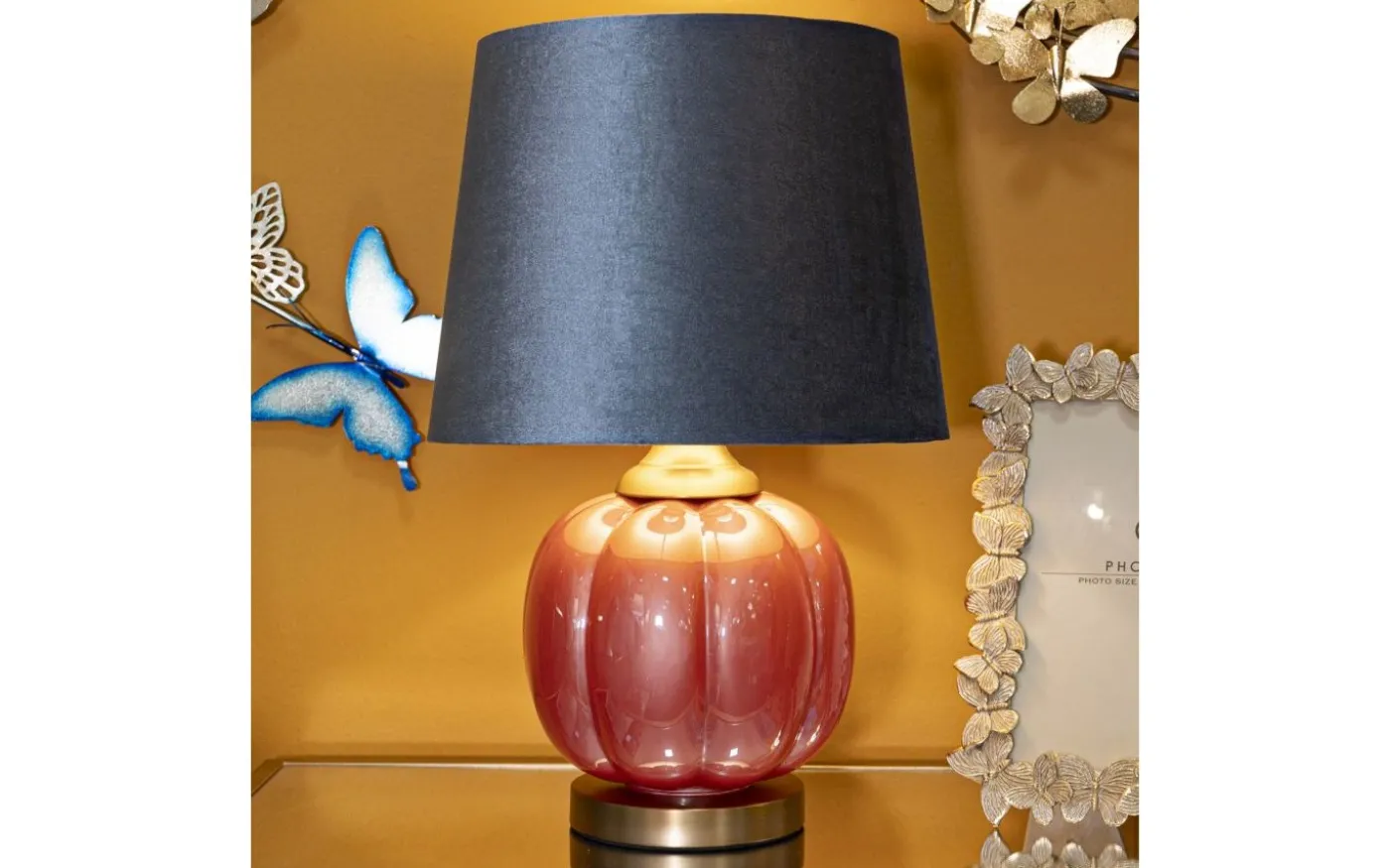 Helene Bordslampa 50cm Röd