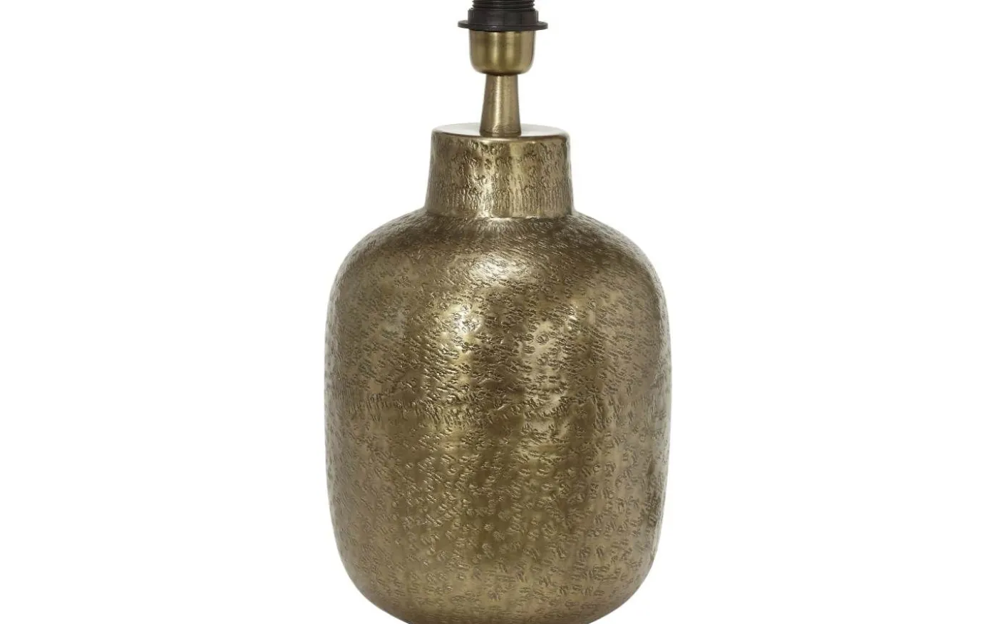 Henry Lampfot 34cm Antikmässing